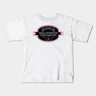 Balljointed Soulmates Design Black rose Kids T-Shirt